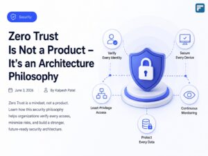 Zero Trust Is Not a Product – It’s an Architecture Philosophy